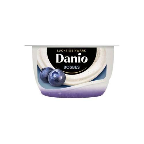 Danio luchtige kwark bosbes 250 gram