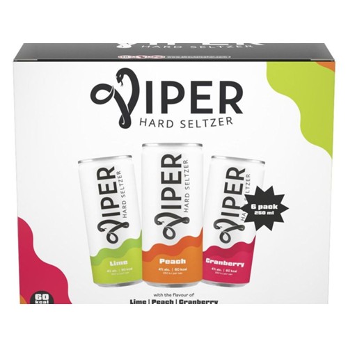 Viper variety pack 6x250 ml