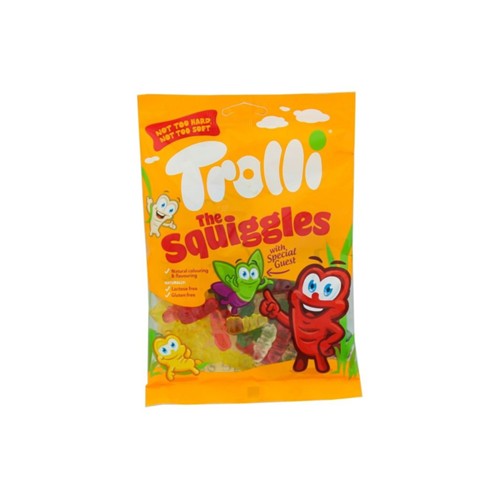 Trolli The squiggles zak 200 Gram