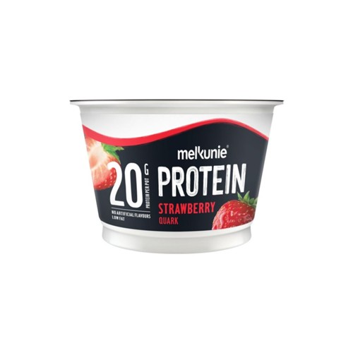Melkunie protein aardbeien kwark 200 gram