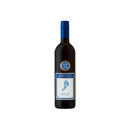 Barefoot Merlot Fles 750 milliliter