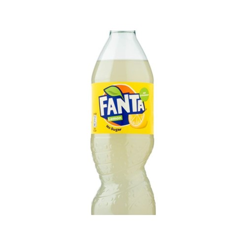Fanta zero lemon fles 500 ml