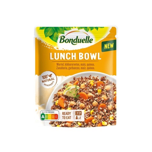Bonduelle Lunch Bowl Quinoa en kikkererwten Stazak 250 Gram