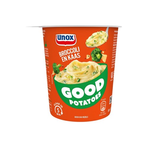 Unox good potatoes brocolli en kaas Kuipje 50 Gram