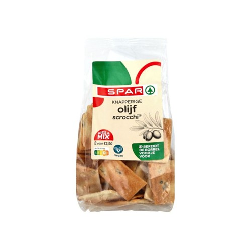 Spar scrocchi olijf 150 Gram