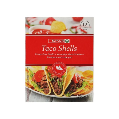 SPAR Taco Shells doos 135 gram