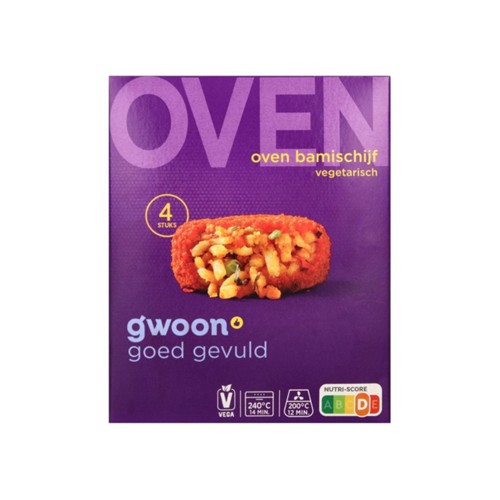 g'woon Bamischijf uit de oven doos 4 stuks