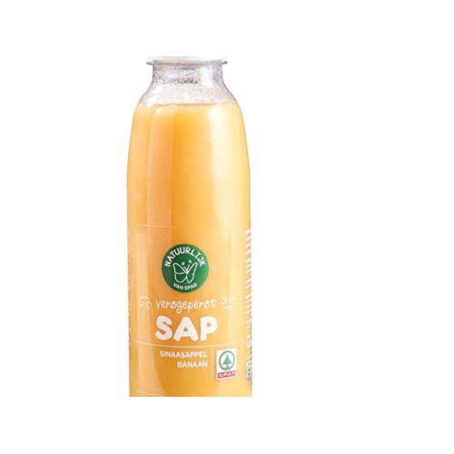 SPAR sap sinaasappelsap banaan Fles 500 ml