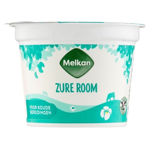 Melkan zure room 125 gram