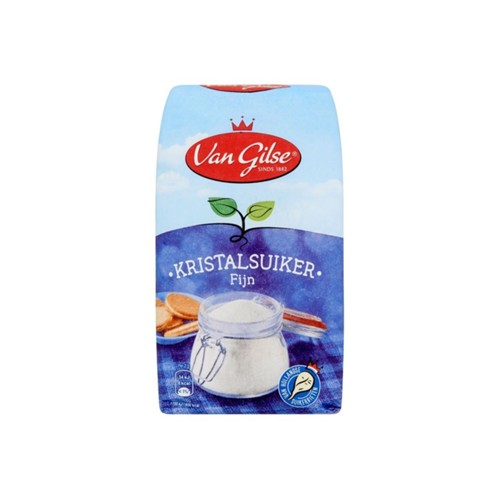 Van Gilse fijne kristalsuiker 750 gram