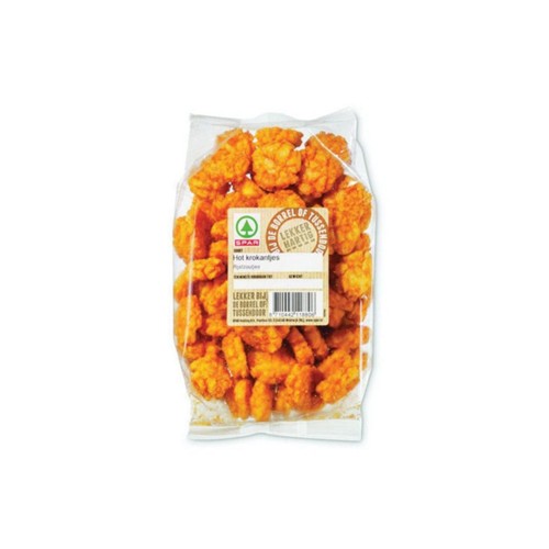 SPAR Krokantjes Hot Zak 150 Gram