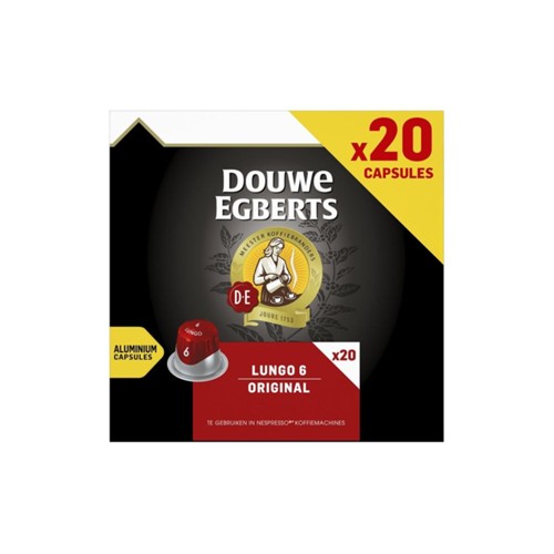 DE koffiecapsules lungo 20 stuks