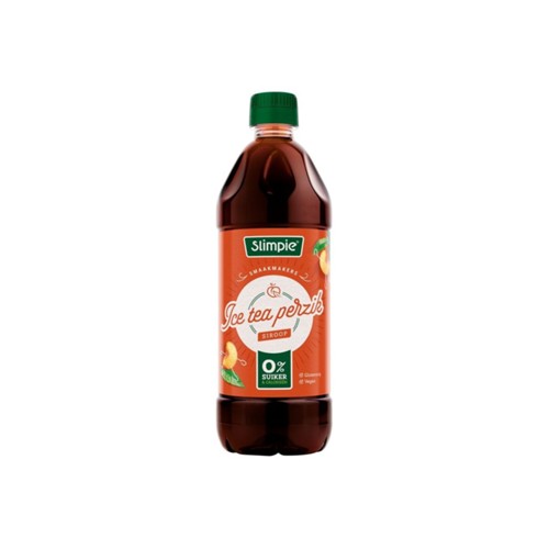 Slimpie siroop Ice tea Perzik smaak 650 ml