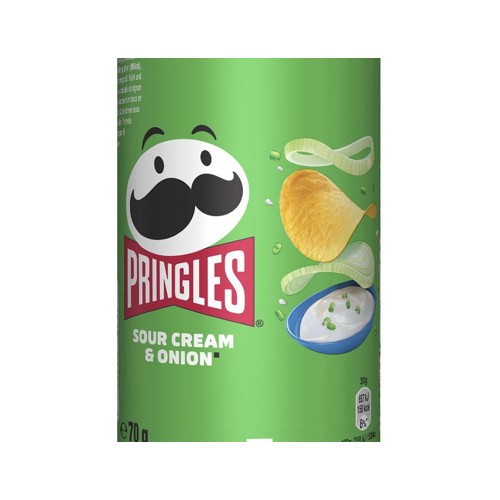 Pringles sour cream onion  70 gram