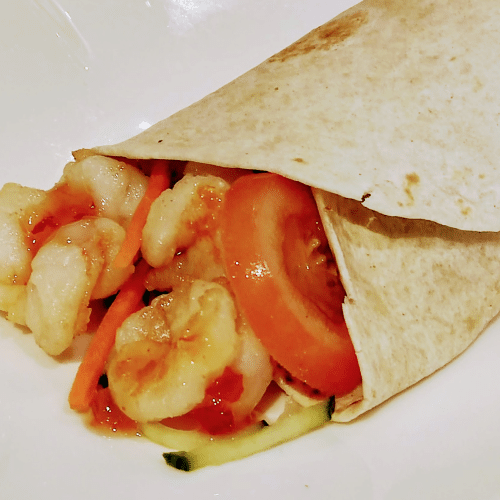 Garnalen wrap