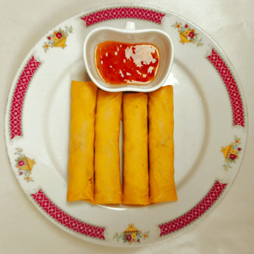 Chinese loempia's met kip 4 stuks