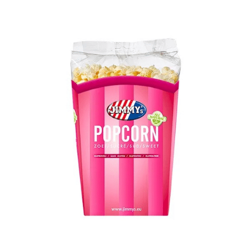 Jimmy popcorn zoet 150g