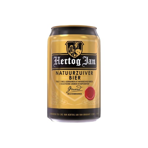Hertog jan pils blik 330 ml cool