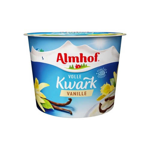 Almhof vanille kwark 500 gram