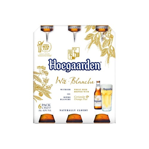 Hoegaarden Witbier fles 6x300ml