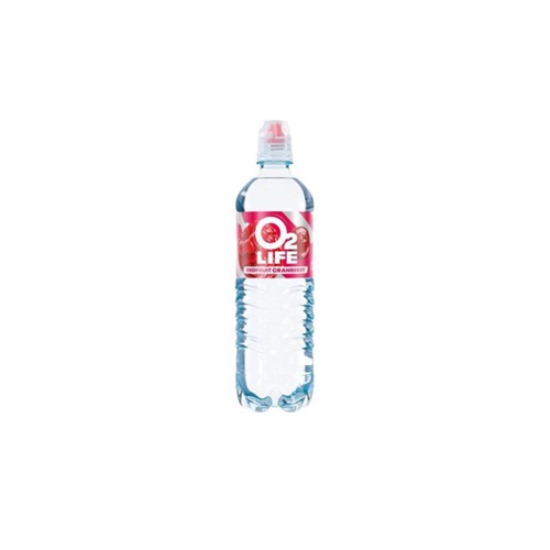 O2 Life red fruit cranberry 750ml