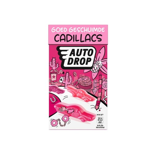 Autodrop goed geschuimde cadillacs  doos 235 gram