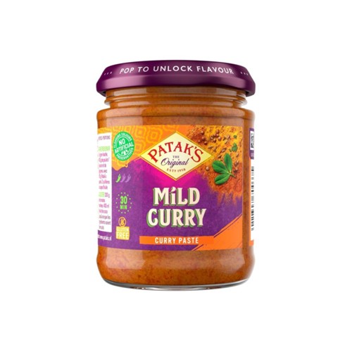 Patak's currypasta mild curry pot 165 gr