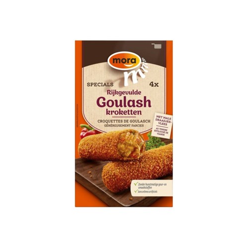 Mora goulash kroketten 4 stuks 300 gram