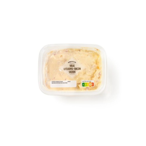 Ambachtelijke salade vrije uitloop ei bacon