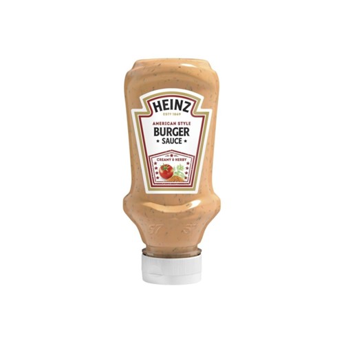 Heinz burgersauce fles 220 ml