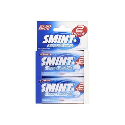 Smint Mondverfrisser Clean Breath Peppermint 2 Pack