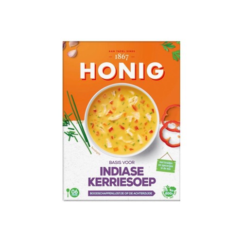 Honig basis indiase kerriesoep