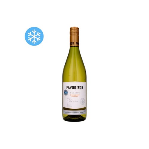 Favoritos chardonnay viognier fles 750 milliliter