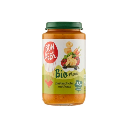 Bonbébé pastaschotel kaas bio 250 gram