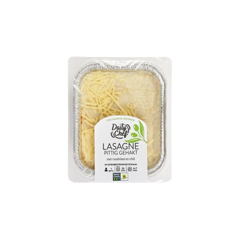 Daily Chef lasagne pittig gehakt Kuipje 400 gram