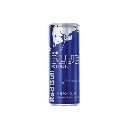 Red Bull energy drink blue edition blik 250 ml