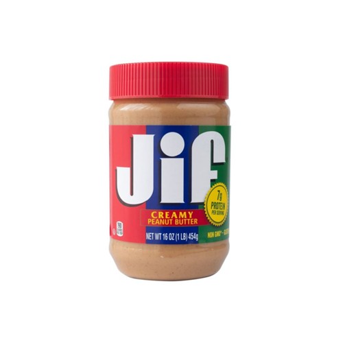 Jif creamy peanut butter 454 gram
