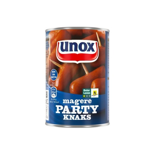 Unox magere party knaks blik 400 gr