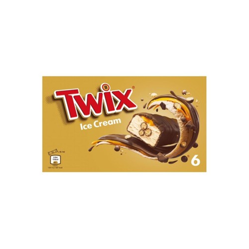 Twix ice cream 6 stuks