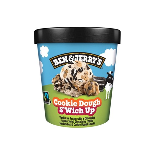 Ben & Jerry's Cookie Dough S'wich Up 465ml