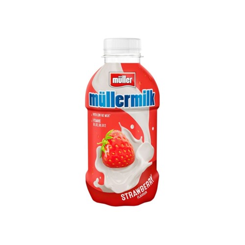 Muller muellermilk aardbei 376 ml