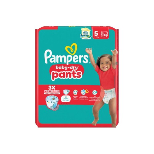 Pampers baby dry pants maat 5 24 stuks