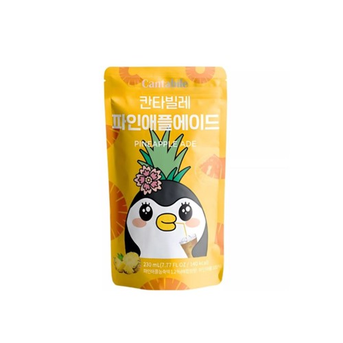 Cantabile limonade pineapple pouch 230 ml