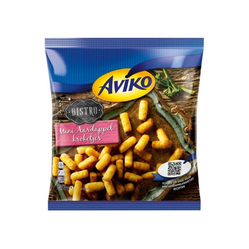 Aviko aardappelkroketjes mini zak 600 gr