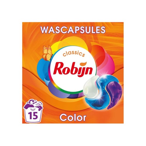 Robijn wascapsules color 15 Stuks