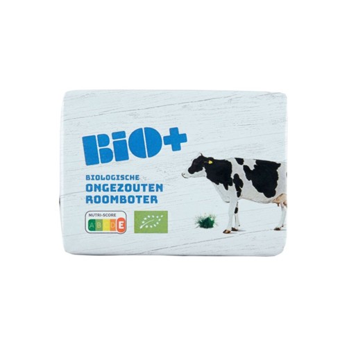 Bio+ roomboter ongezouten 250 gram