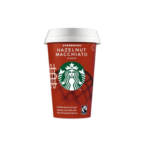 Starbucks hazelnut macchiato 220ml