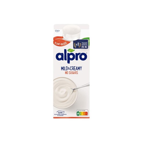 Alpro mild & creamy ongezoet 755 gram