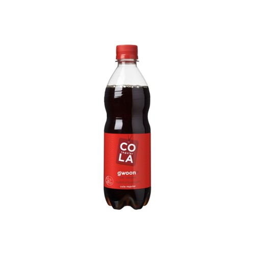 g'woon cola regular fles 500 ml