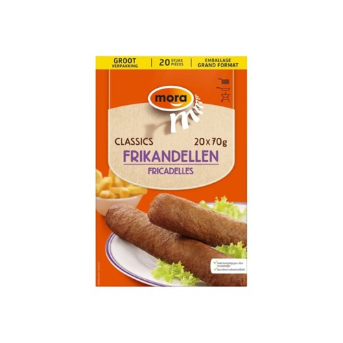 Mora Frikandellen doos 1.4 kg